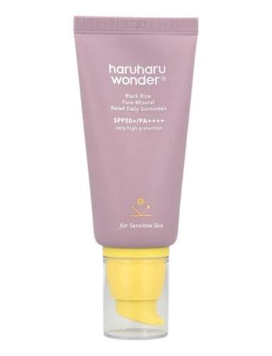 Haruharu Wonder Black Rice Pure Mineral Relief Daily Sunscreen Spf50+ ...