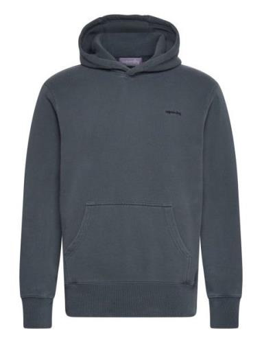 Superdry Vintage Washed Hoodie Marinblå