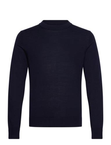 Jack & J S Jprblamerino Knit Crew Neck Marinblå