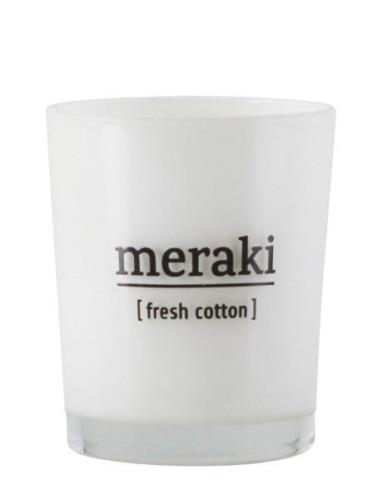 Meraki Scented Candle, Fresh Cotton Vit