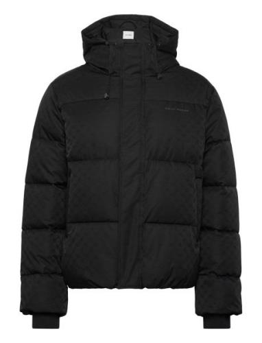 Daily Paper Monogram Puffer Jacket Svart