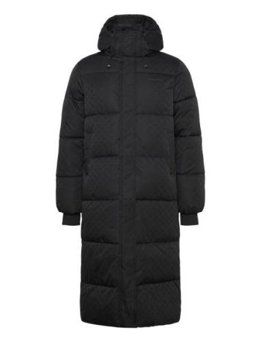 Daily Paper Monogram Puffer Coat Svart