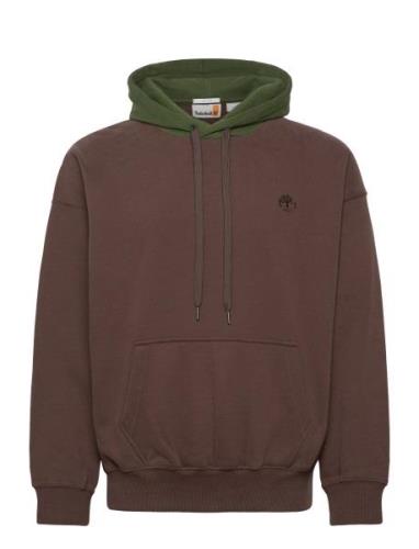 Timberland Heavy Boucle Hoodie Chocolate Brown Brun