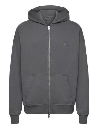 Abercrombie & Fitch Anf Mens Sweatshirts Grå