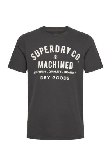 Superdry Machined Goods Workwear Tee Svart