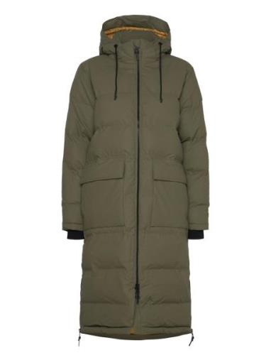 Tretorn Shelter Pu Coat Khaki Green