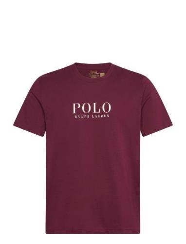 Polo Ralph Lauren Underwear Bci Liquid Cotton-Sle-Top Burgundy