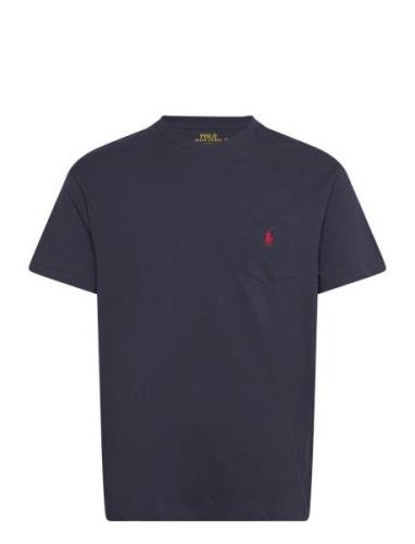 Polo Ralph Lauren Classic Fit Jersey Pocket T-Shirt Marinblå