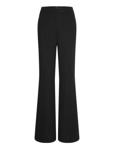 Mango Wideleg Suit Trousers Svart