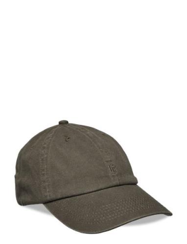 Upfront Mini Organic Soft Low Baseball Cap Khaki Green