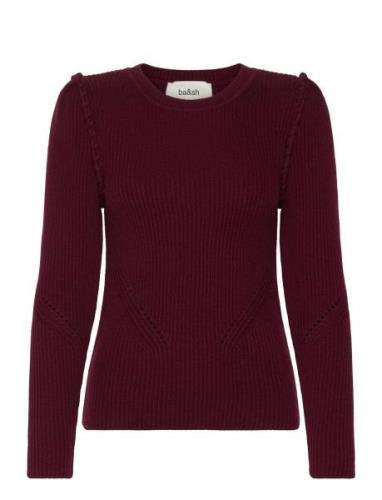 Ba&sh Jumper Pepping Burgundy