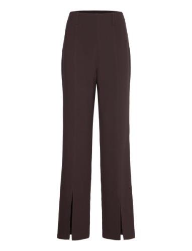 French Connection Whisper Front Split Trouser Brun