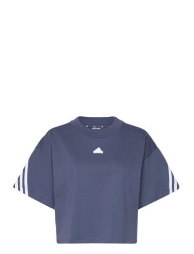 Adidas Sportswear W Fi 3S Tee Blå