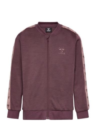 Hummel Hmlwulbato Zip Jacket Burgundy