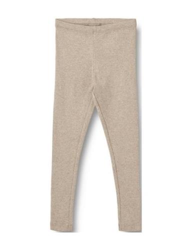 Wheat Rib Leggings Maddy Beige