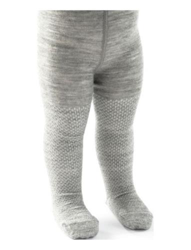 Smallstuff Wool Tights, Powder Grå