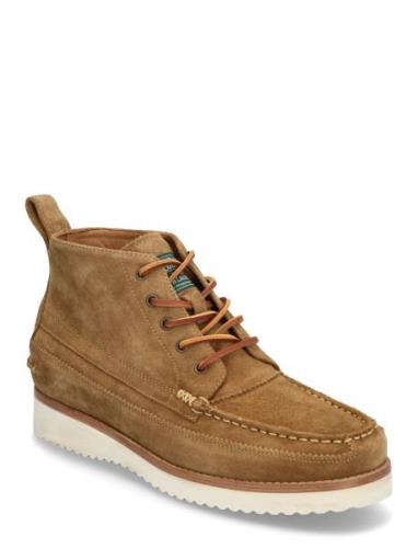 Polo Ralph Lauren Suede Ranger Work Boot Brun