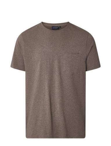 Lexington Clothing Travis Organic Cotton Tee Brun