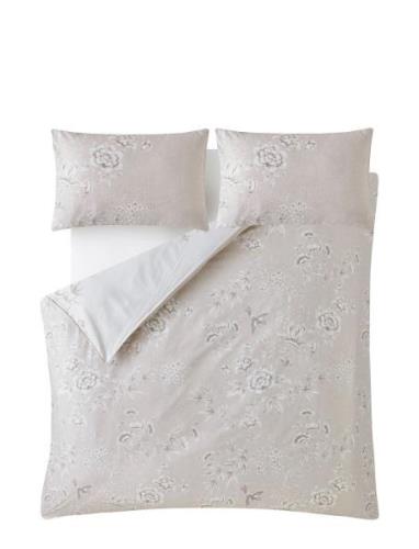 Laura Ashley 150X210Cm Single Duvet Cover+50X60 Cm Pc Set Grå