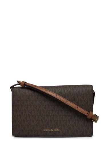 Michael Kors Md Flap Xbody Brun