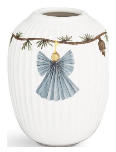 Kähler Hammershøi Christmas Vase H10.5 Hvid M. Deko Multi/patterned