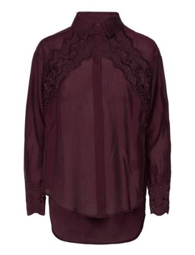 Copenhagen Muse Cmmolly-Shirt Burgundy