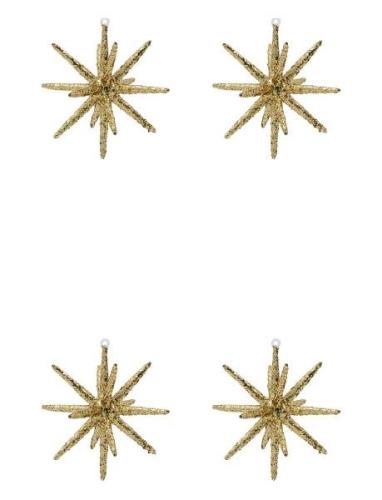 House Doctor Ornaments, Hdspike, Brown W. Glitter Guld