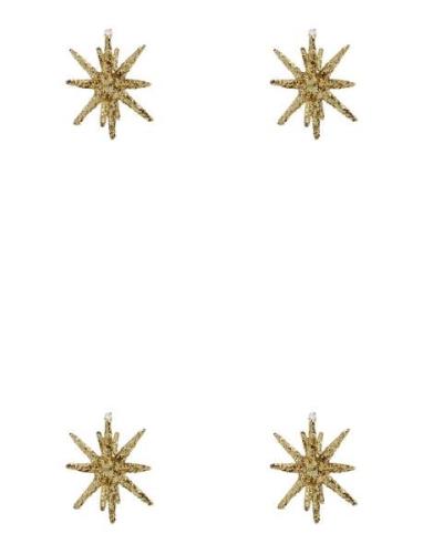 House Doctor Ornaments, Hdspike, Brown W. Glitter Guld