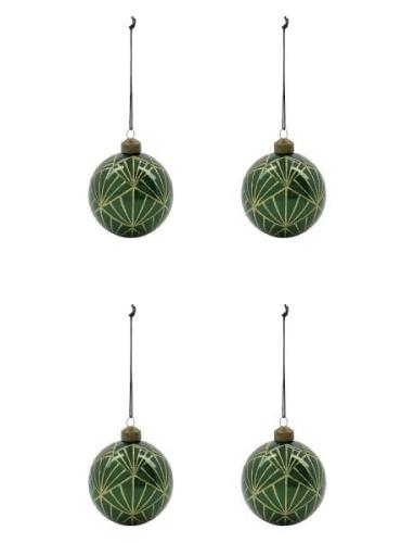 House Doctor Ornaments, Hdbely, Green/Gold Grön