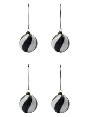 House Doctor Ornaments, Hdcoil, Black/White Svart