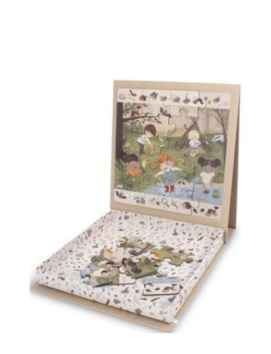 Filibabba Magnetic Puzzle - Enchanted Forest Multi/patterned