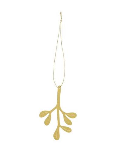 Cooee Design Christmas Deco Mistletoe Brass Guld