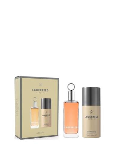 Karl Lagerfeld Fragrance Gift Set Classic Aftershave Lotion + Deospray...