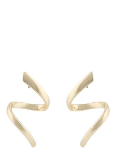 SNÖ Of Sweden Addison Twisted Ear Plain G - Guld