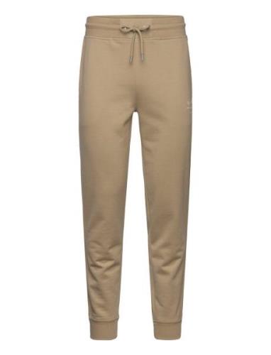 GANT Logo Script Jersey Pants Beige