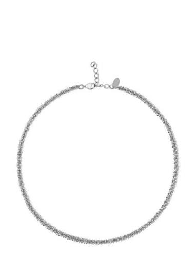 Caroline Svedbom Gemma Necklace Rhodium Silver