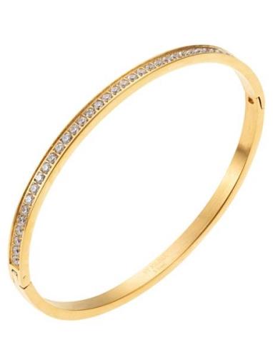 By Jolima Celine Crystal Bangle Guld