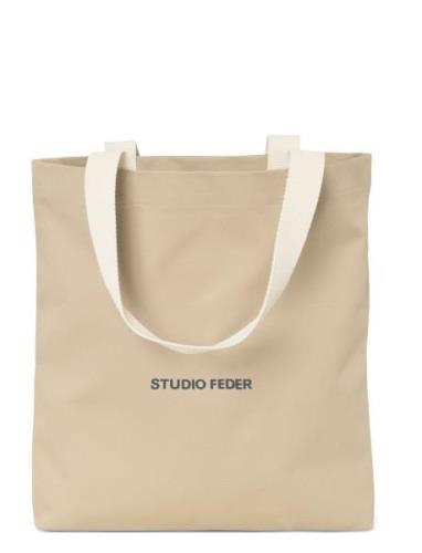 STUDIO FEDER Sigrid Tote Bag Beige