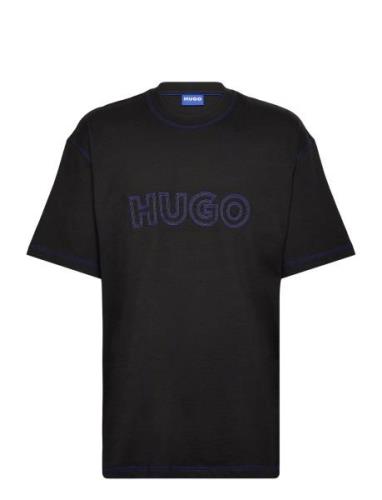 HUGO BLUE Nitlogo Svart