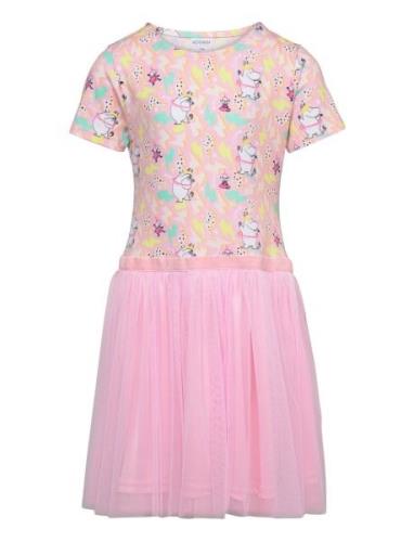 MUMIN Dancers Tulle Dress Rosa