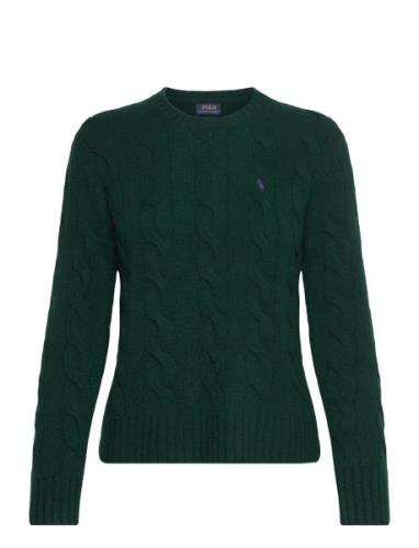 Polo Ralph Lauren Classic Fit Cable Wool-Cashmere Sweater Grön