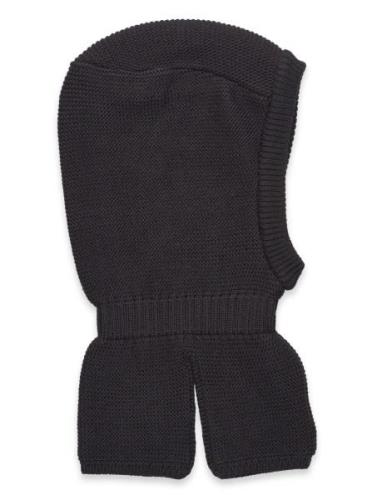 Color Kids Balaclava - Wool W. Windstop Svart