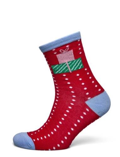 Vero Moda Vmelf Socks Xmas Röd