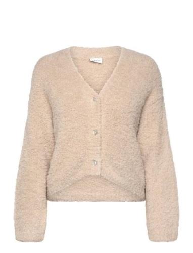 Dante6 Ambra Cropped Cardigan Beige