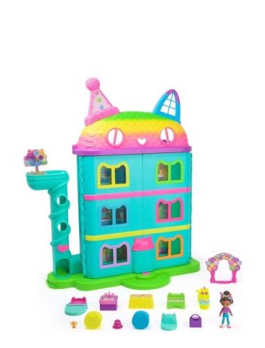 Gabby's Dollhouse Gabby's Dollhouse Celebration Purrfect Dollhouse Mul...