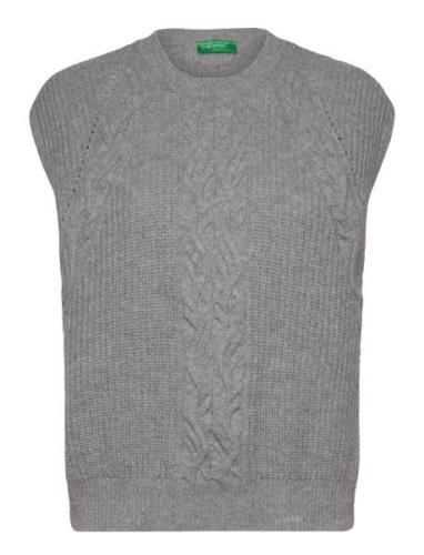 United Colors Of Benetton Sleeveless Sweater Grå