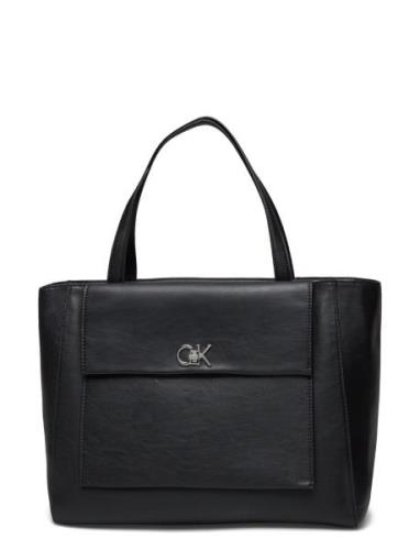 Calvin Klein Ck Medium Shopper W/Pocket Svart