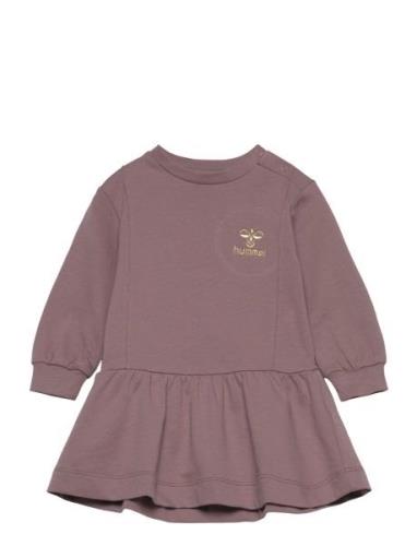 Hummel Hmlhelle Dress L/S Rosa