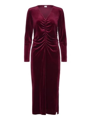 Nümph Nuvella Long Dress Burgundy