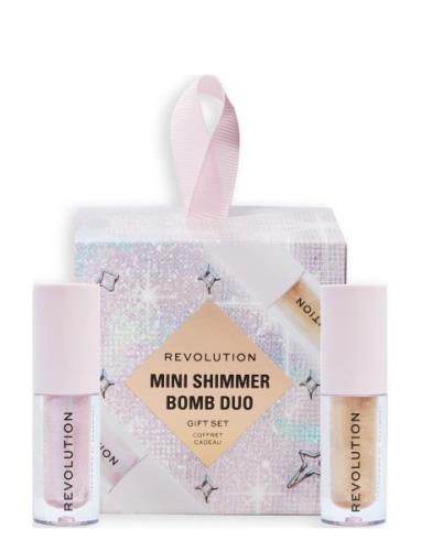 Makeup Revolution Revolution Mini Shimmer Bomb Duo Gift Set Nude